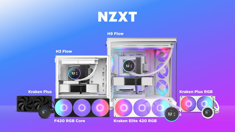 Immagine di H3 Flow segna il debutto di NZXT nei case micro-ÁTX