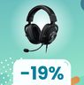 Logitech G Pro X SE: cuffie gaming da pro ora in SCONTO! - 19%