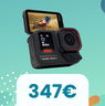 Sotto i 340€ per una Insta360 da oltre 400€? Sì, è tutto vero