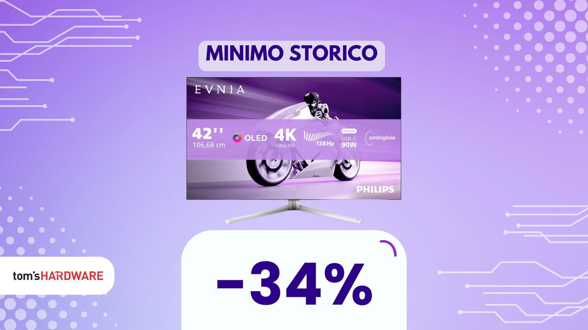 Cambia monitor come si deve! Questo OLED Philips costa meno che mai