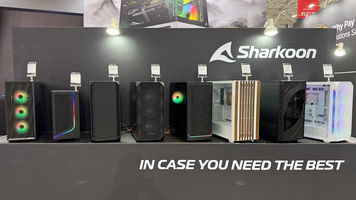 Nuovi case, periferiche e anche una scrivania regolabile da Sharkoon al COMPUTEX