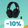 Leggere come l’aria ma pronte a ogni amtch: cuffie Logitech G435 in sconto del 10%