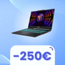 MSI Cyborg 15 in OFFERTA: prestazioni da urlo a un PREZZO IMBATTIBILE!