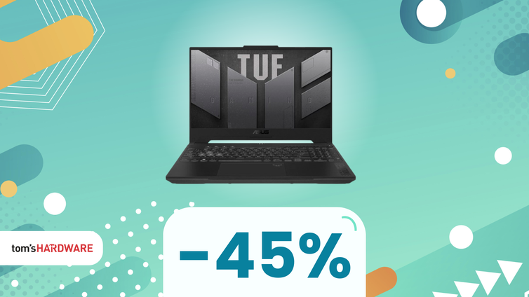 Immagine di PREZZO BOMBA su ASUS TUF Gaming F15! (-46%)