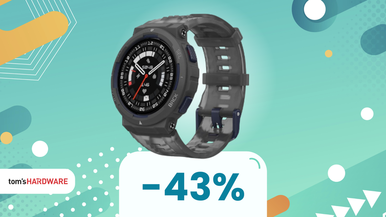 Immagine di Il tuo alleato per sport e avventura? Amazfit Active Edge a soli 84€!