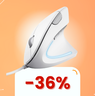 Addio ai dolori al polso: mouse verticale ergonomico a soli 16€!