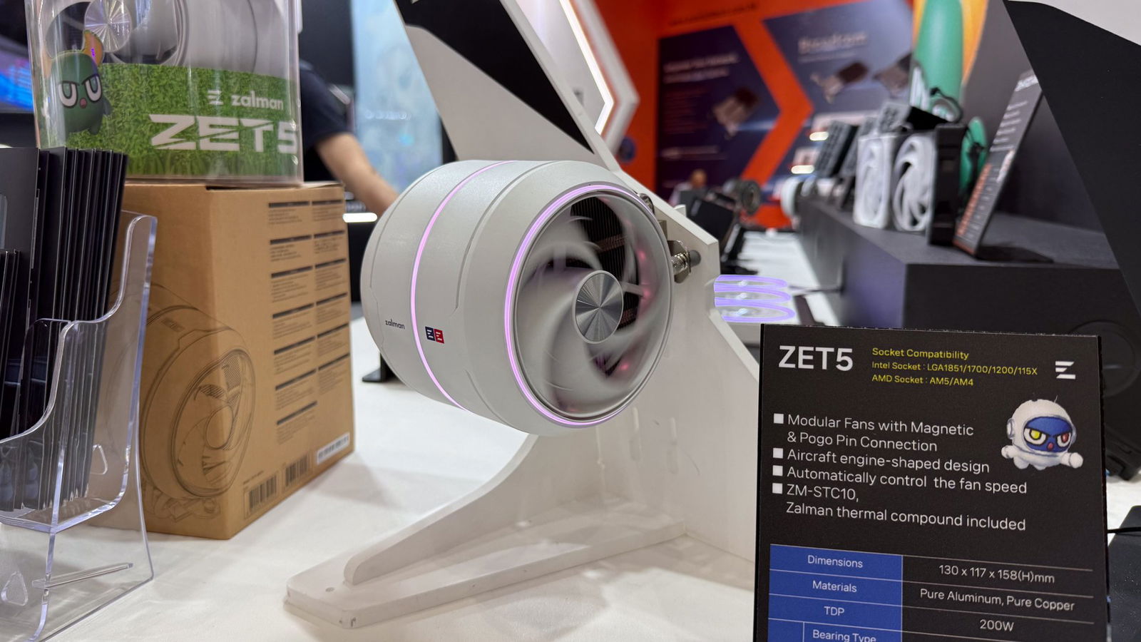 Immagine di Zalman ritorna alle origini con i dissipatori ispirati ai motori a turbina