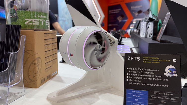Immagine di Zalman ritorna alle origini con i dissipatori ispirati ai motori a turbina