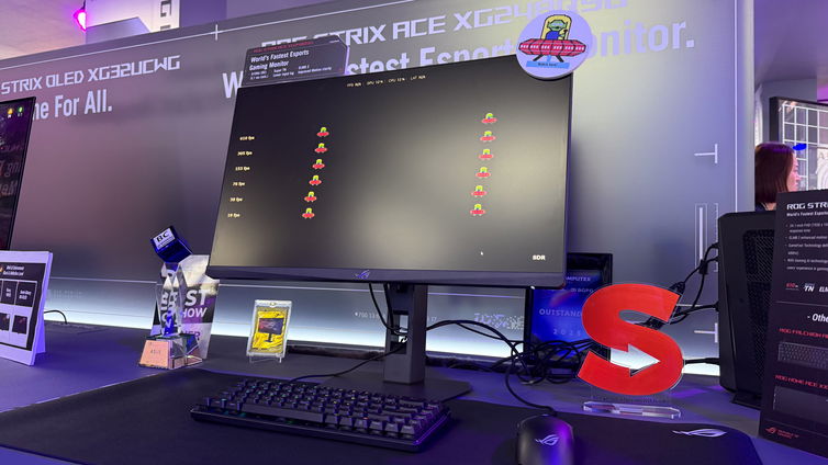 Immagine di Asus presenta il primo monitor da 610Hz al mondo