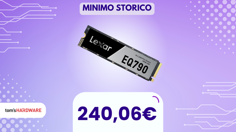 Immagine di SCONTO SHOCK sul Lexar EQ790 4TB: velocità estrema, prezzo MINIMO STORICO!