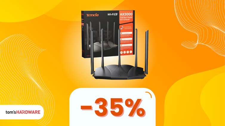 Immagine di Tenda AX3000: il router versatile che si adatta alle tue esigenze di rete, oggi IN SCONTO!