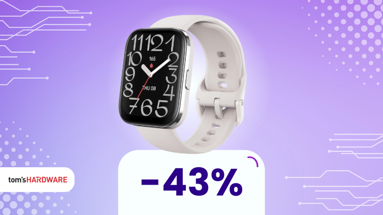 Immagine di Il tuo benessere inizia da qui: Amazfit Bip 5 Unity a soli 40€!