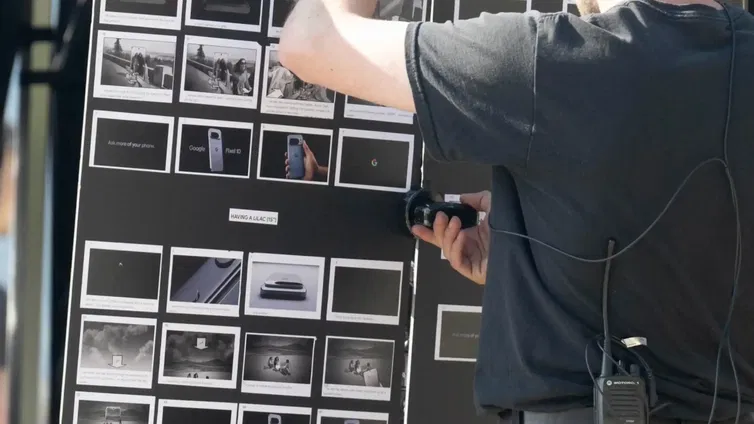 Immagine di Pixel 10 si mostra dal vivo, Google filma i primi spot