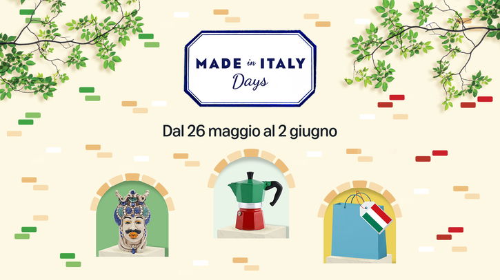 Immagine di Amazon celebra 10 anni di Made in Italy: 8 giorni di super offerte