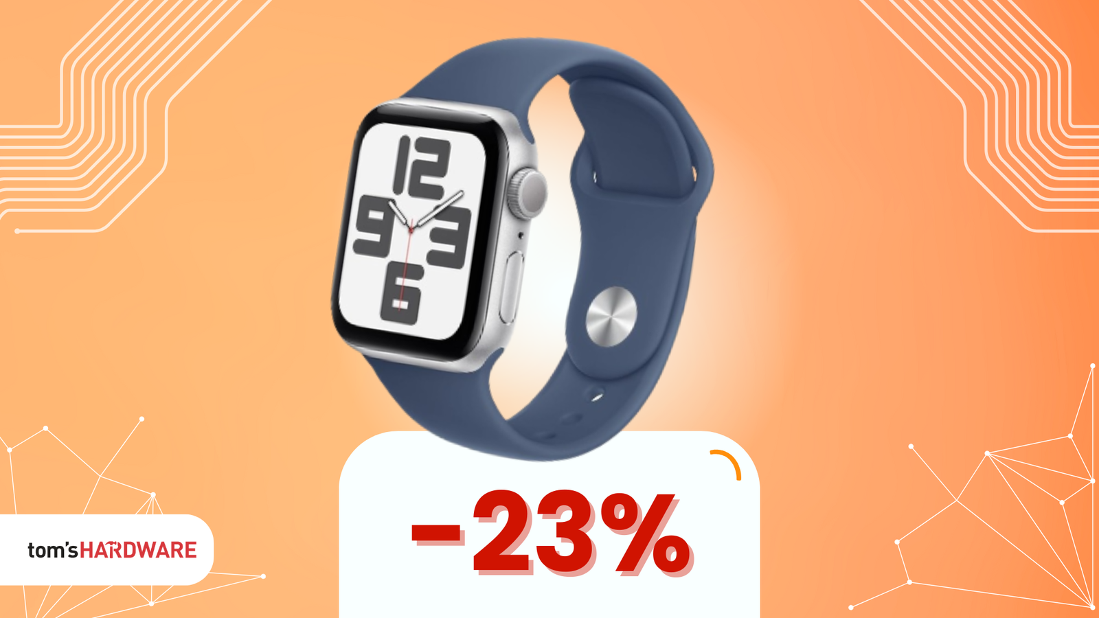 Immagine di Look denim, cuore tech: Apple Watch SE in OFFERTA a soli 199€!