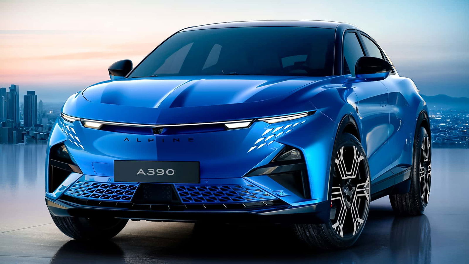 Immagine di Alpine A390: la nuova fastback elettrica ad alte prestazioni