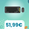 Logitech POP ICON COMBO: il tocco di colore che mancava al tuo ufficio, oggi in OFFERTA!