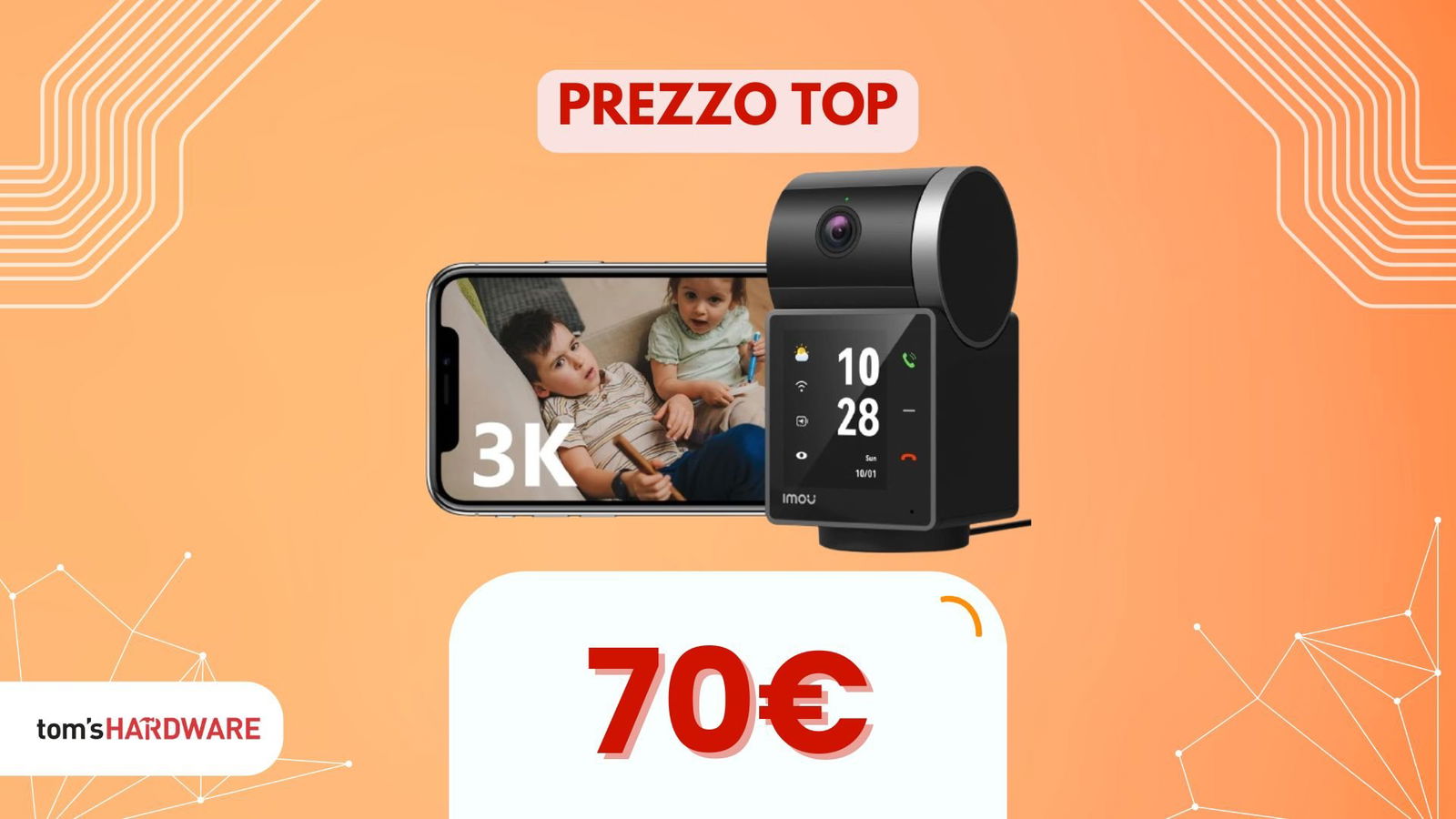 Immagine di Non è la solita videocamera di sicurezza. E il prezzo? Tagliato due volte
