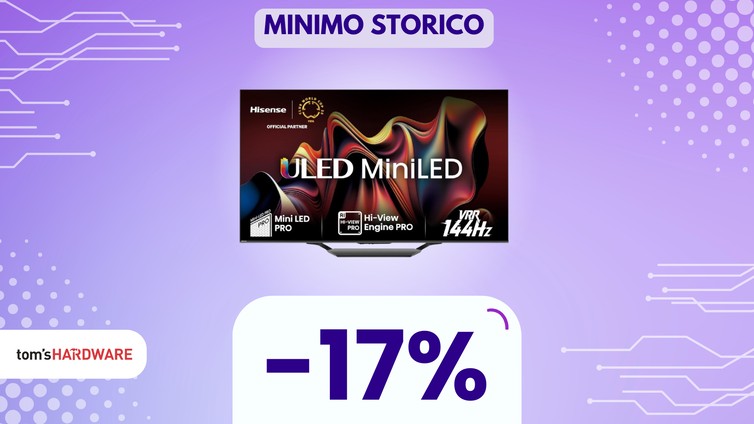 Immagine di Hisense 55U72NQ: la scelta perfetta per gamers e cinefili, oggi al MINIMO STORICO!