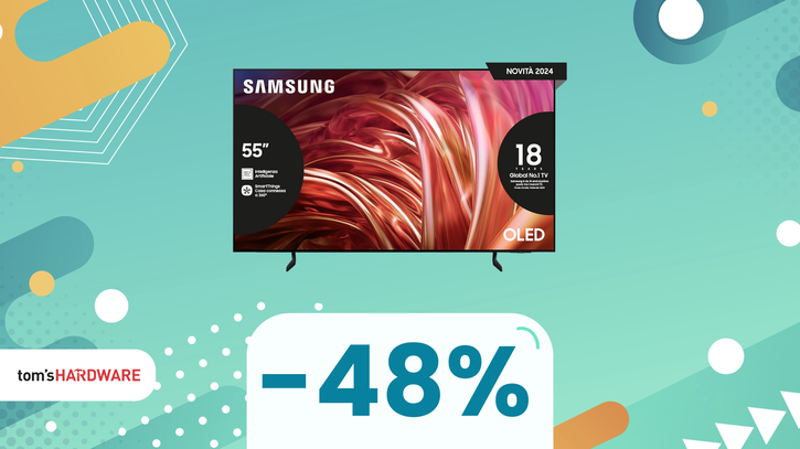 Immagine di Smart TV Samsung OLED 55": SUPER sconto del 48%!