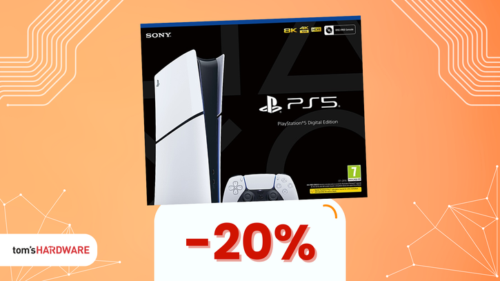 Immagine di PS5 Slim Digital in OFFERTA oggi a soli 400€!