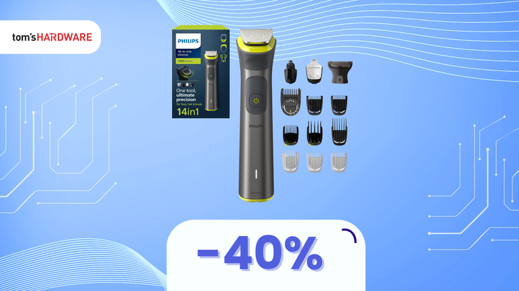 Immagine di Rifinitore All-in-One Philips serie 7000 in OFFERTA! (-40%)