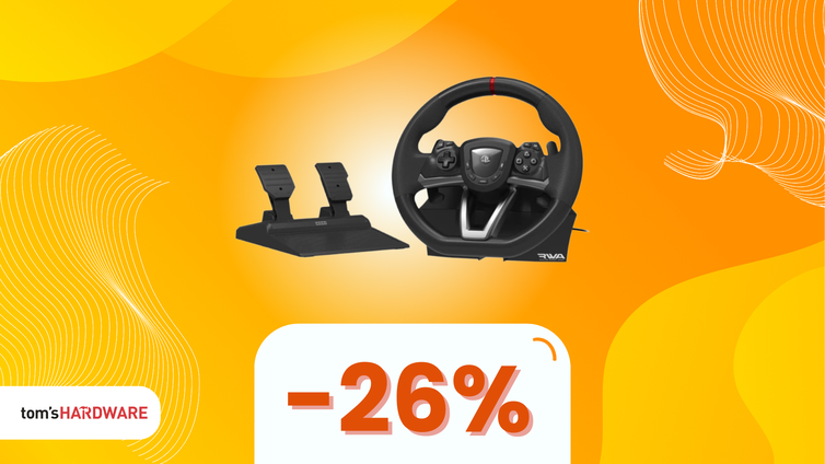 Immagine di Hori RWA Apex: il volante da corsa per PS5 e PC ora a un SUPER PREZZO!