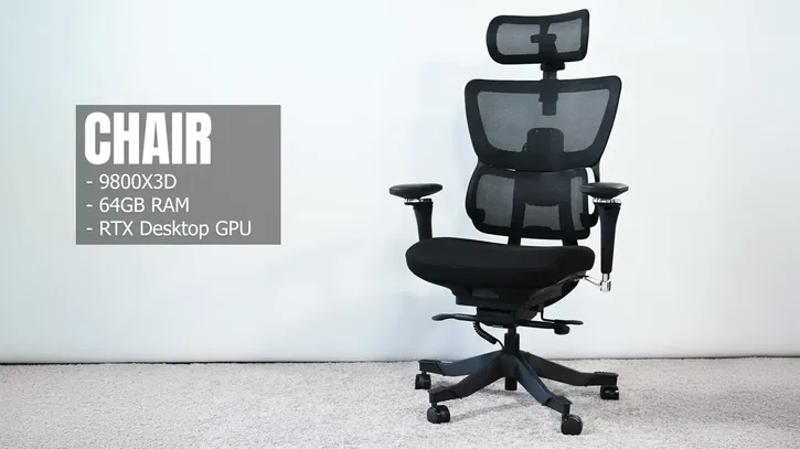 Immagine di Sedia o PC? Questo design è entrambi, ed è stupendo