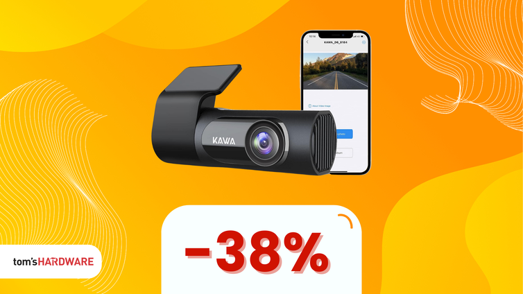 Immagine di 2K Dash Cam auto in OFFERTA in sconto del 38%! Occasione unica