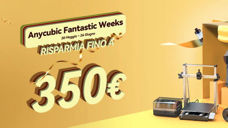 Immagine di Anycubic Weeks Sale: sconti aumentati grazie ai nostri coupon