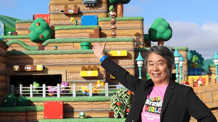 Immagine di Miyamoto e la fusione tra cinema, parchi e Switch 2