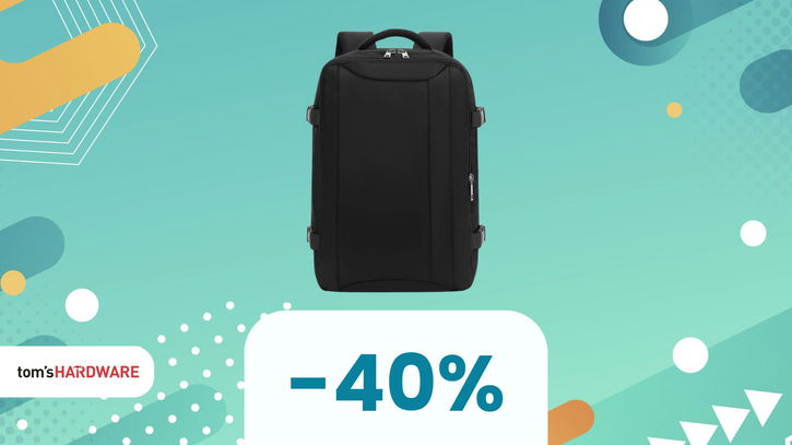 Immagine di Pochi giorni di vacanza a giugno? Ti basta questo zaino (-40%)