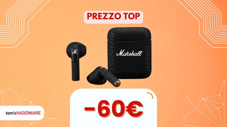 Immagine di Gli auricolari sono mini, lo sconto maxi: Marshall a 70€ invece di 130€