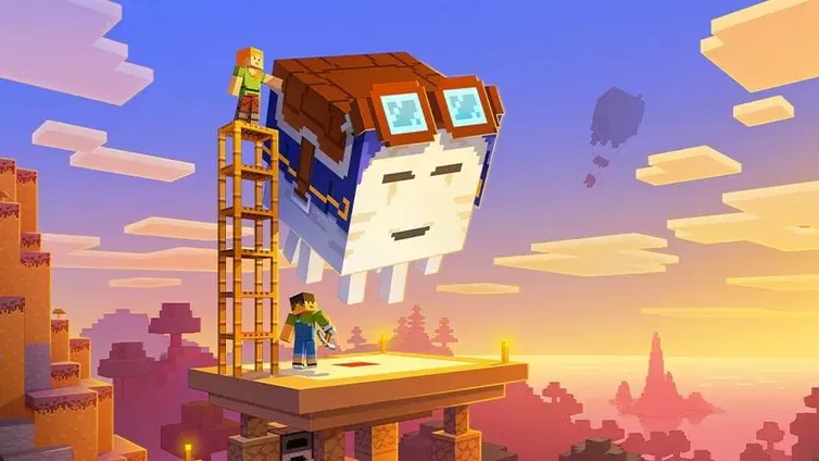 Immagine di Minecraft annuncia Chase the Skies, un update davvero enorme
