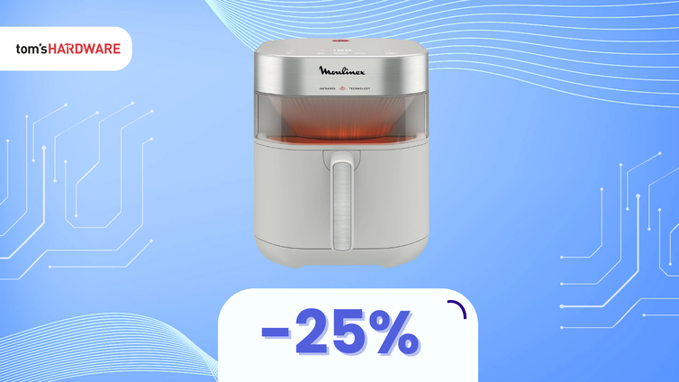Immagine di Moulinex Easy Fry Infrared, CHE PREZZO! Su Amazon risparmi il 25%