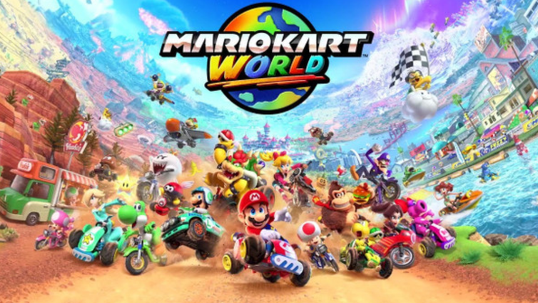 Immagine di Accendi il motore: Mario Kart World per Switch 2 a soli 74€!