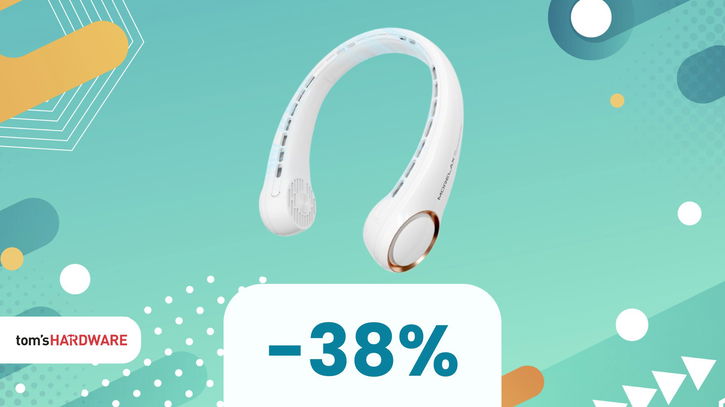Immagine di In ufficio hai l’aria fresca, fuori portala con te: questo gadget è scontato