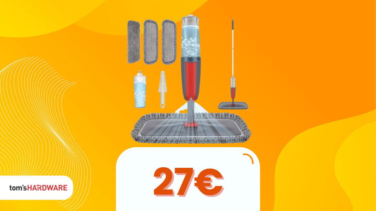 Immagine di Costa meno di 30€, spruzza l’acqua e pulisce che è una meraviglia