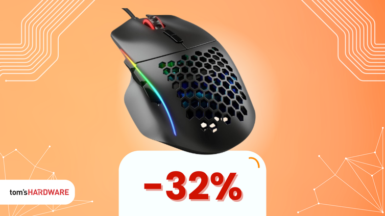 Immagine di 69 grammi di potenza: mouse Glorious Model I a soli 50€!