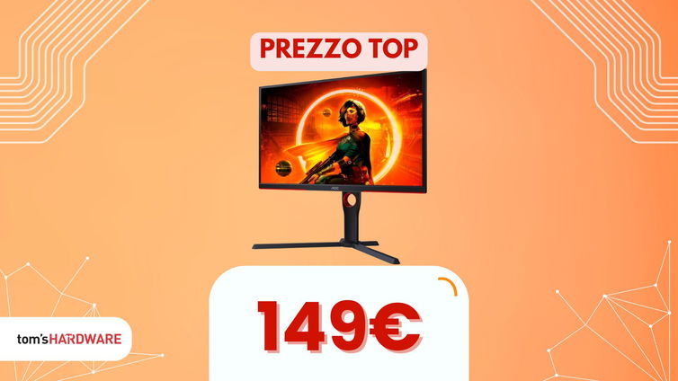 Immagine di Monitor 240Hz con input <1ms: velocità estrema sotto i 150€
