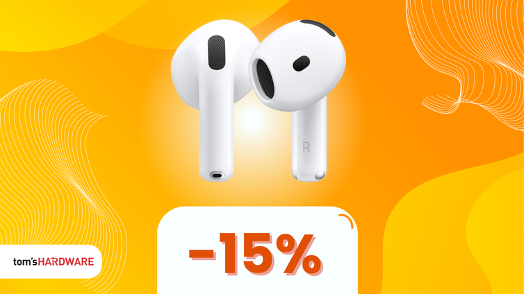 Immagine di IMPERDIBILI: Apple AirPods 4 in OFFERTA a MENO DI 170€!