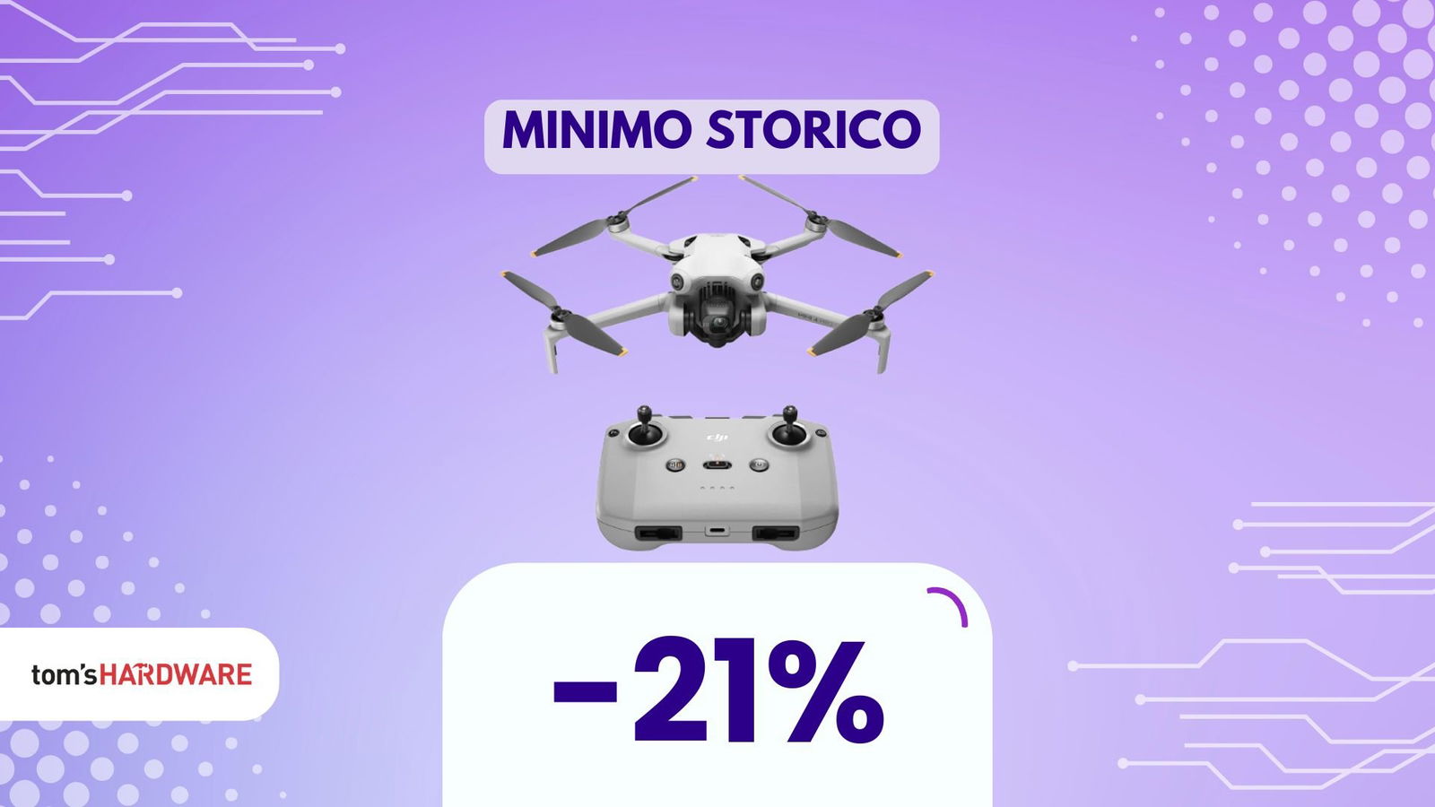 Immagine di DJI Mini 5 fa rumore, ma il Mini 4 cala di prezzo e sorprende su Amazon