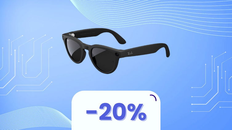 Immagine di Qualità Ray-Ban, tecnologia Meta AI: indossa il futuro con il 20% di sconto