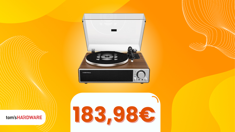 Immagine di Qlearsoul ONE‑Q a PREZZO SHOCK: giradischi all‑in‑one a SOLI 184€!