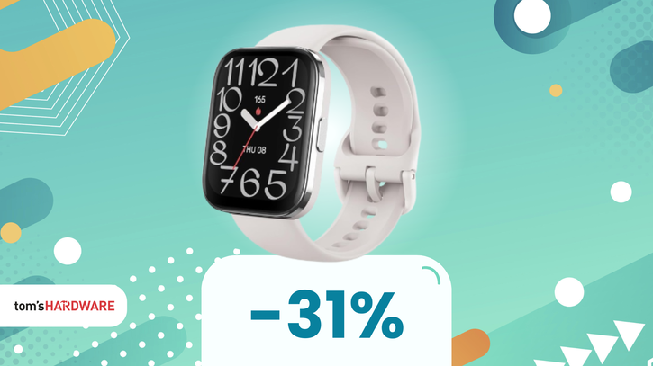 Immagine di Personalizza il tuo tempo: Amazfit Bip 5 Unity a soli 48€!