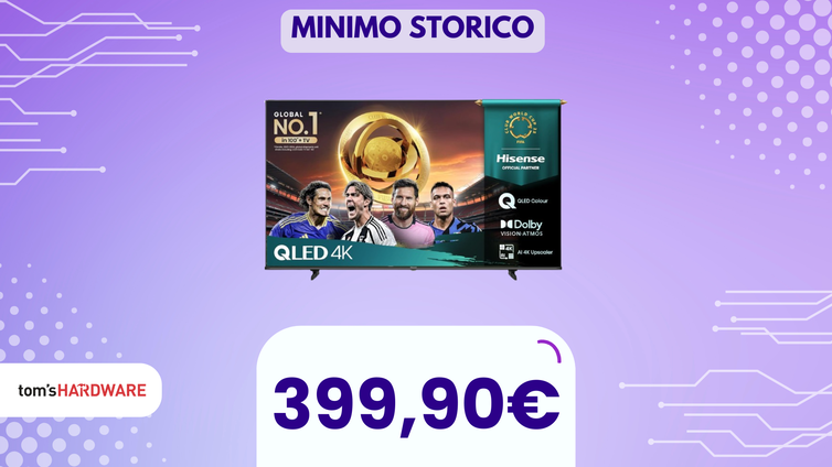 Immagine di Hisense 55E78Q in OFFERTA: QLED 4K a un PREZZO MAI VISTO!