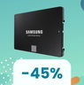 Prezzo in picchiata! Questo SSD Samsung torna ai livelli pre-2024