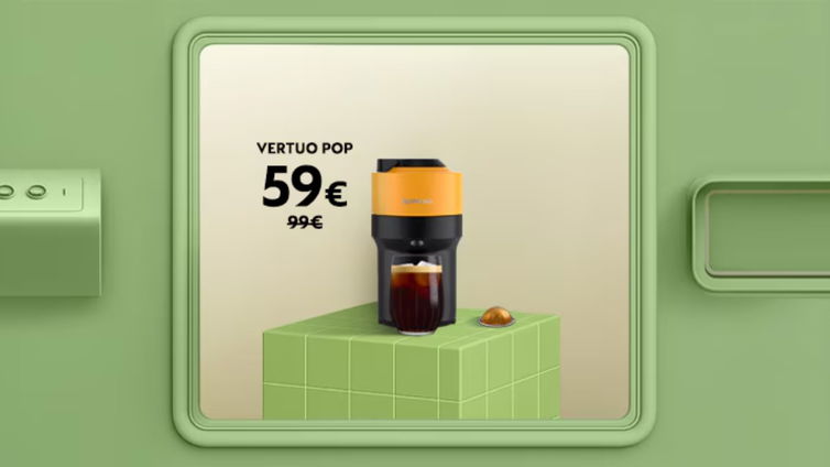 Immagine di Aggiungi 10€ alla tua Nespresso e porta a casa 60 capsule a meno di 70€