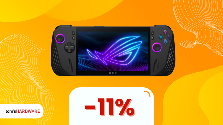 Immagine di Potente come un PC e portaitle come Switch: ASUS ROG Ally X in sconto di 100€