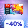 PROMO SHOCK: la smart TV TCL 50V6B è ora SCONTATISSMA!